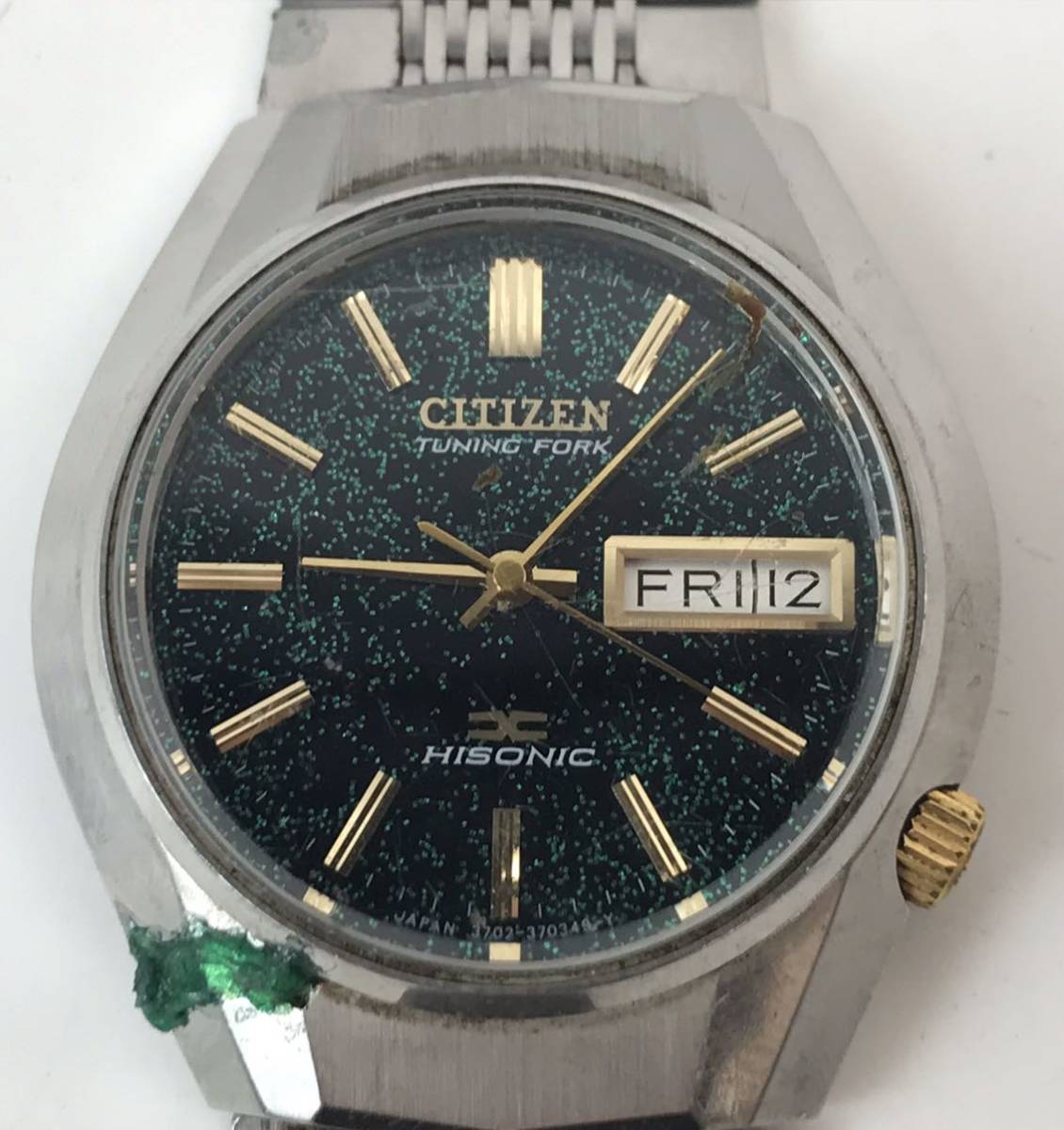 新品電池】CITIZEN ATTESA コンビ デイト ユニセックス 稼動品 腕時計 