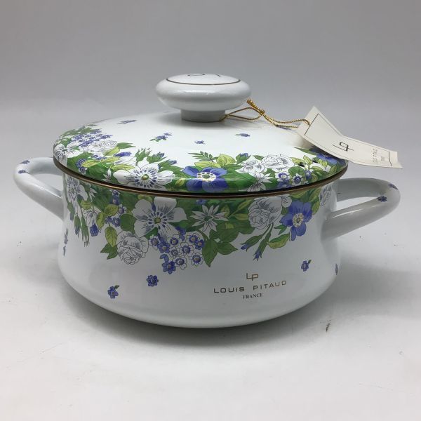 新品Louis Pitaud France 琺瑯 両手鍋 EJIRY : LOUIS LOUIS PITAUD