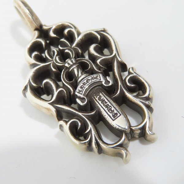 CHROME HEARTS ヴァインダガードッグタグ ラージ ペンダントトップ