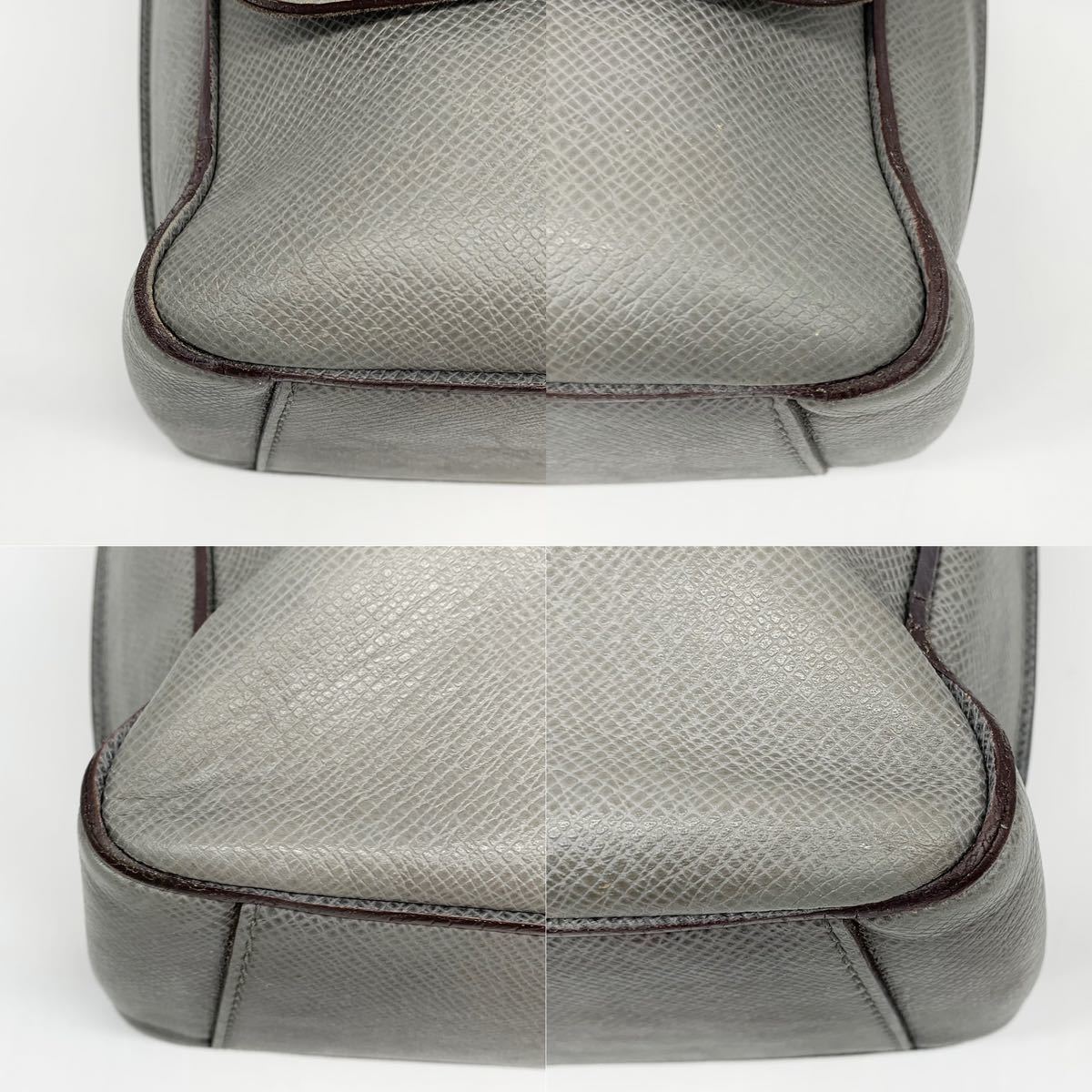 1円○美品○LOUIS VUITTON ルイヴィトン タイガ ロマンMM グラシエ