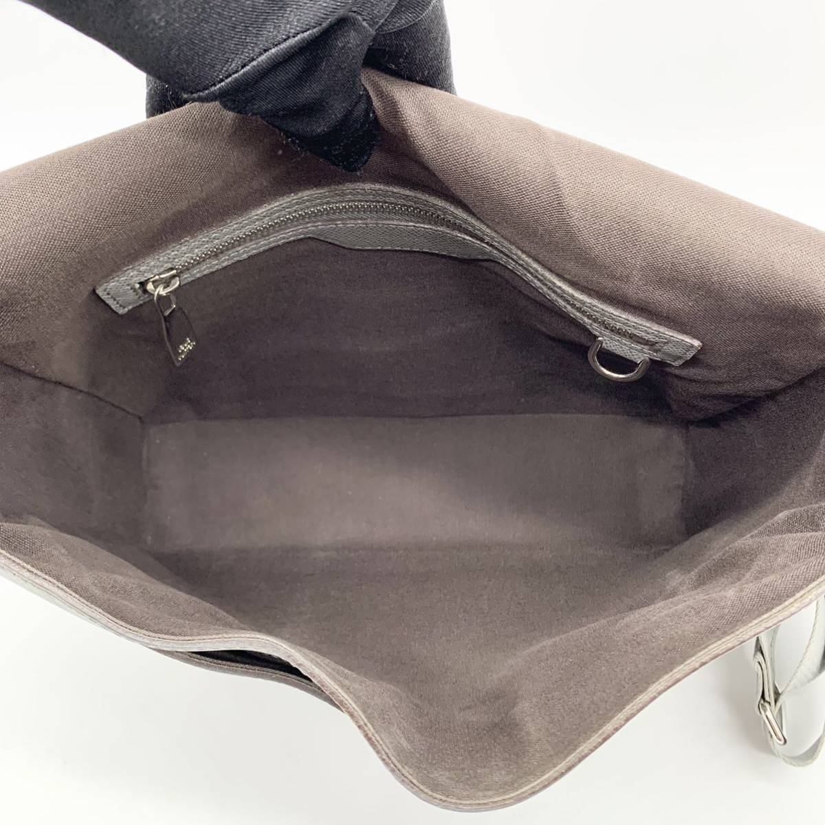 1円○美品○LOUIS VUITTON ルイヴィトン タイガ ロマンMM グラシエ