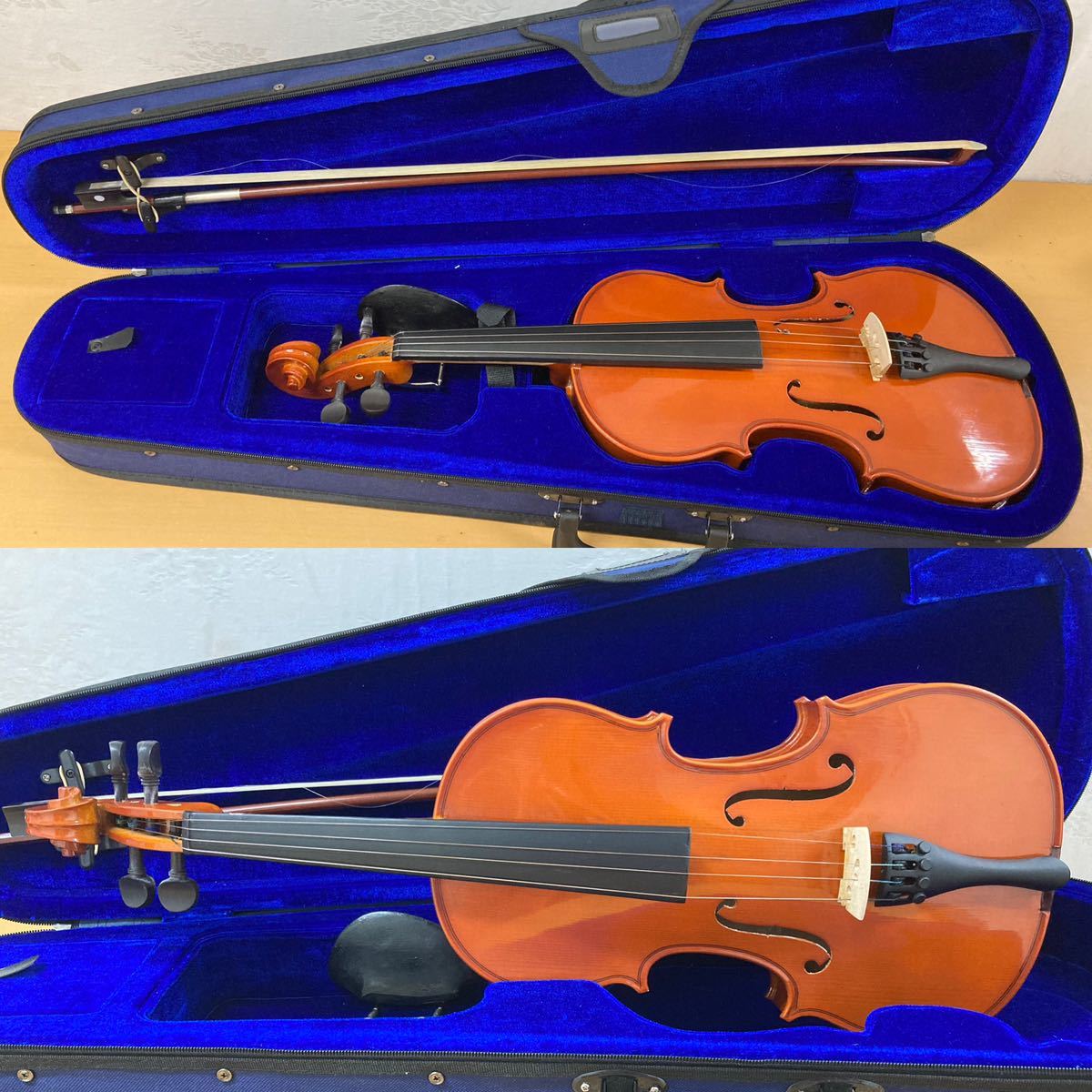 セ狩) Carlo Giordano バイオリン VS-0 4/4 ハードケース付 現状品