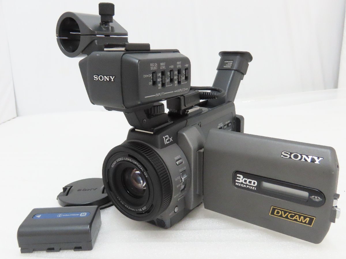 ◎60☆SONY ソニー 業務用 デジタルビデオカメラ DSR-PDX10 ジャンク☆0712-876