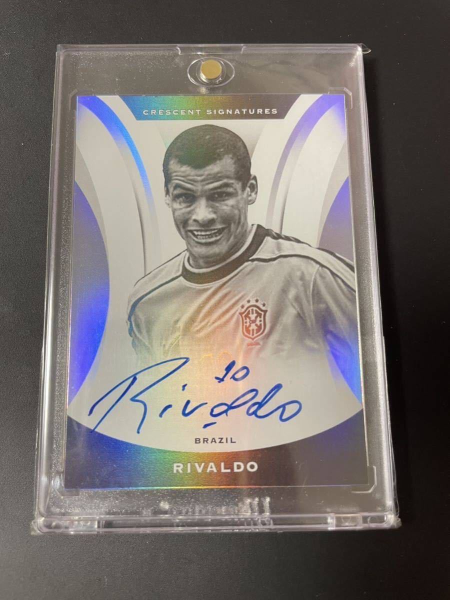 Panini Noblity Soccer リバウド Rivaldo 直筆サインカード 直書き