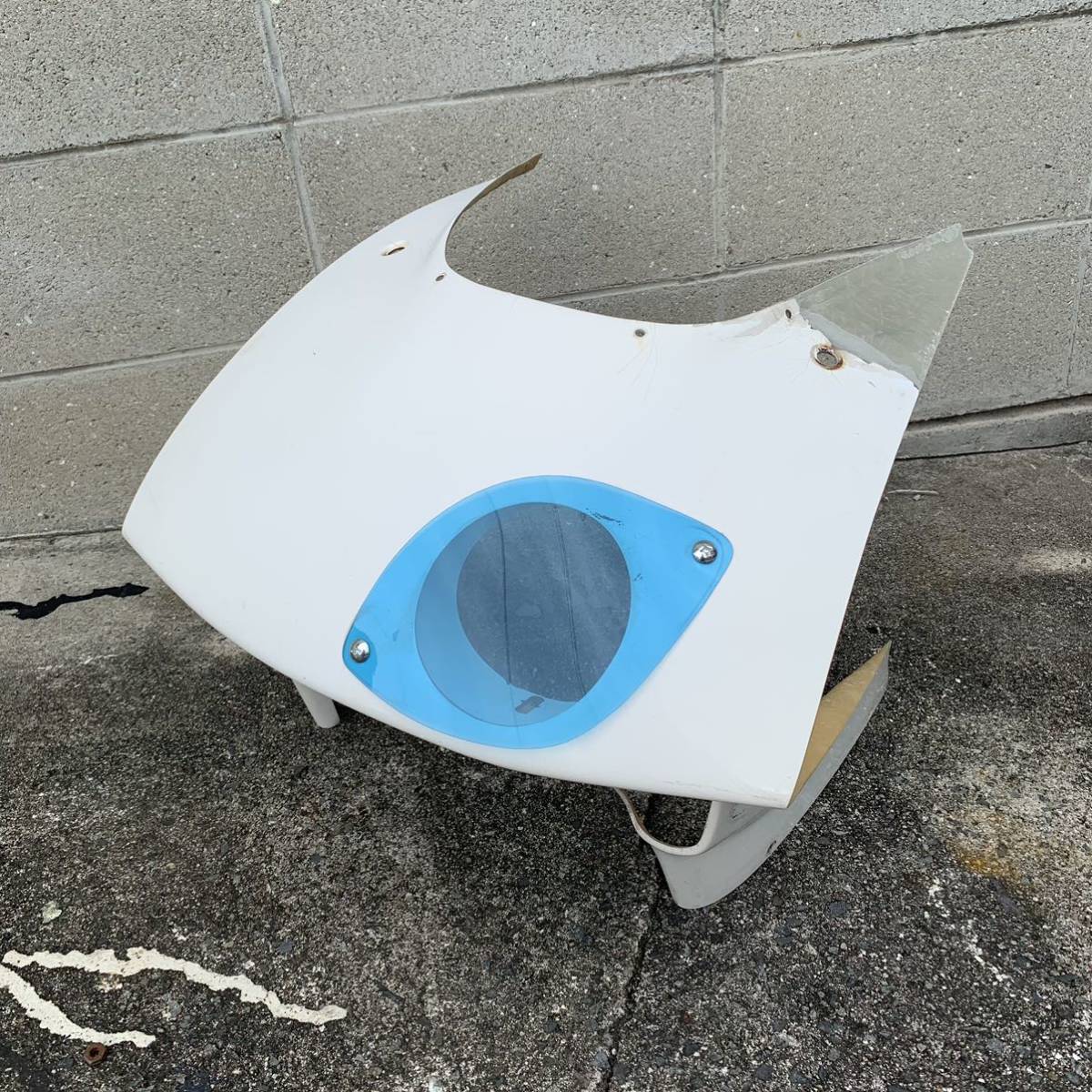 ホンダ NS-1用 耐久アッパーカウル FRP製 FRP製 NS-1用 オレンジ 安い