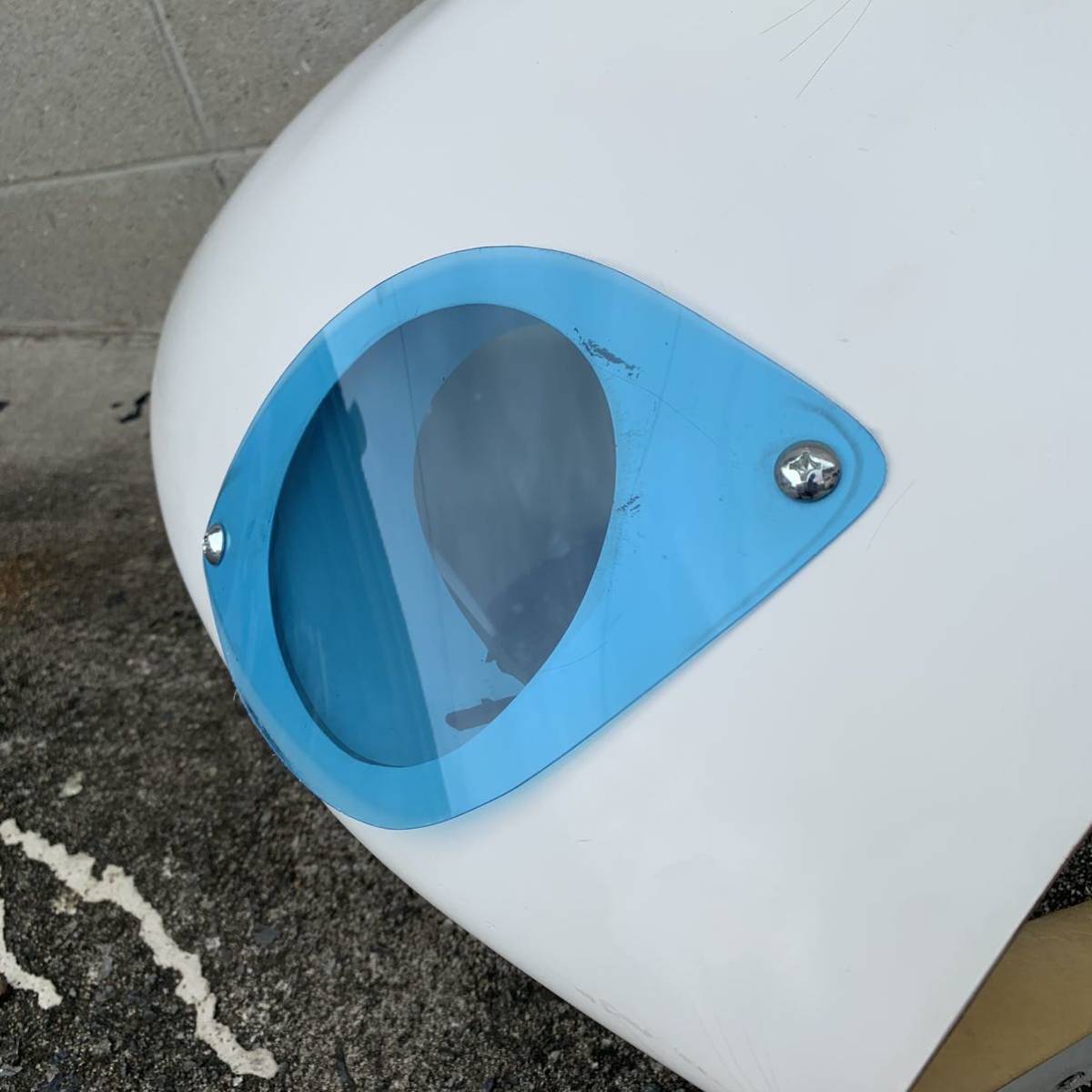 ホンダ NS-1用 耐久アッパーカウル FRP製 FRP製 NS-1用 オレンジ 安い