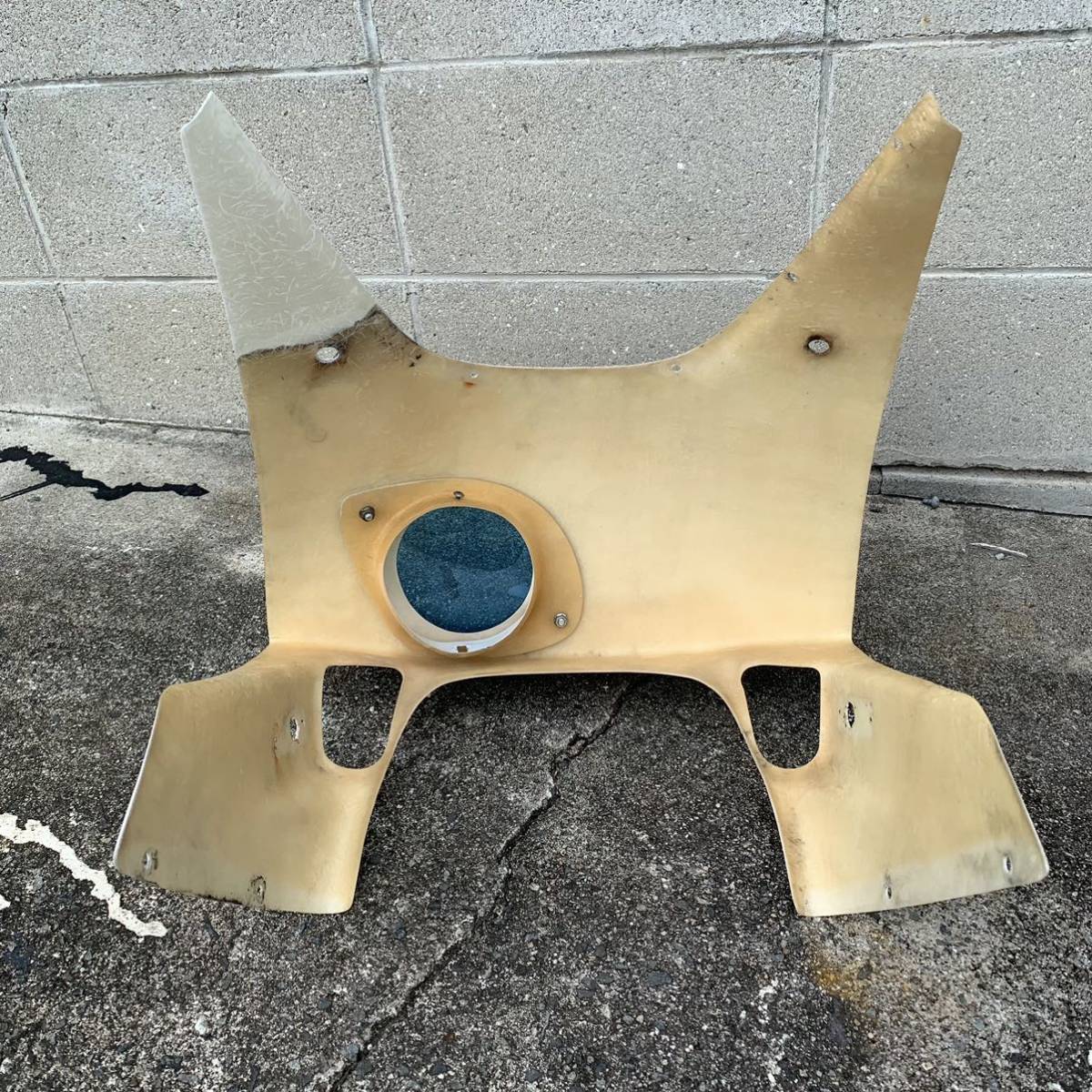 ホンダ NS-1用 耐久アッパーカウル FRP製 FRP製 NS-1用 オレンジ 安い