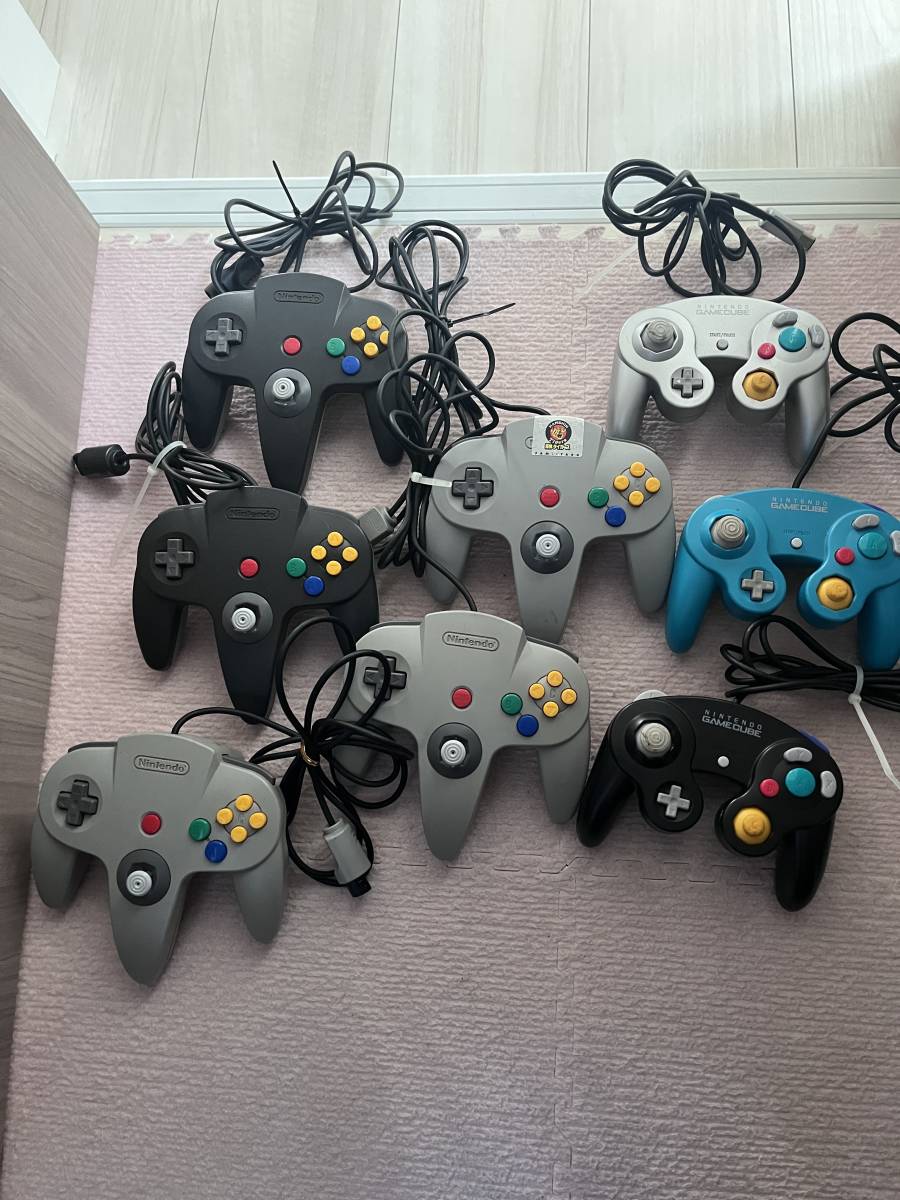 ゲーム 任天堂 ゲームキューブ コントローラー29個まとめて売り動作未確認