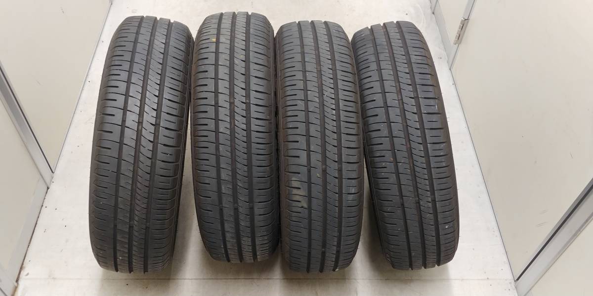 【　約 ８ 分山 ！!　２０１９、２０２１ 年製！！ 】　１７５／６５Ｒ１５　ダンロップ　（ ＥＣ ２０４ ）　　４本　