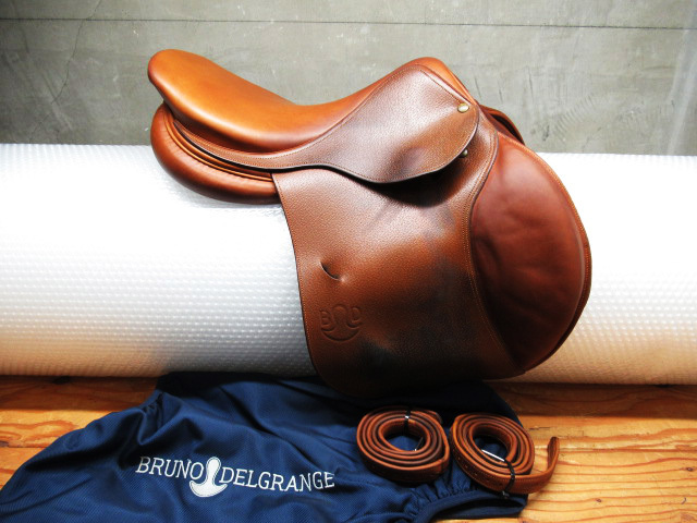 BRUNO DELGRANGE BD ブルーノ デルグランジュ 17.5インチ 障害鞍 乗馬  