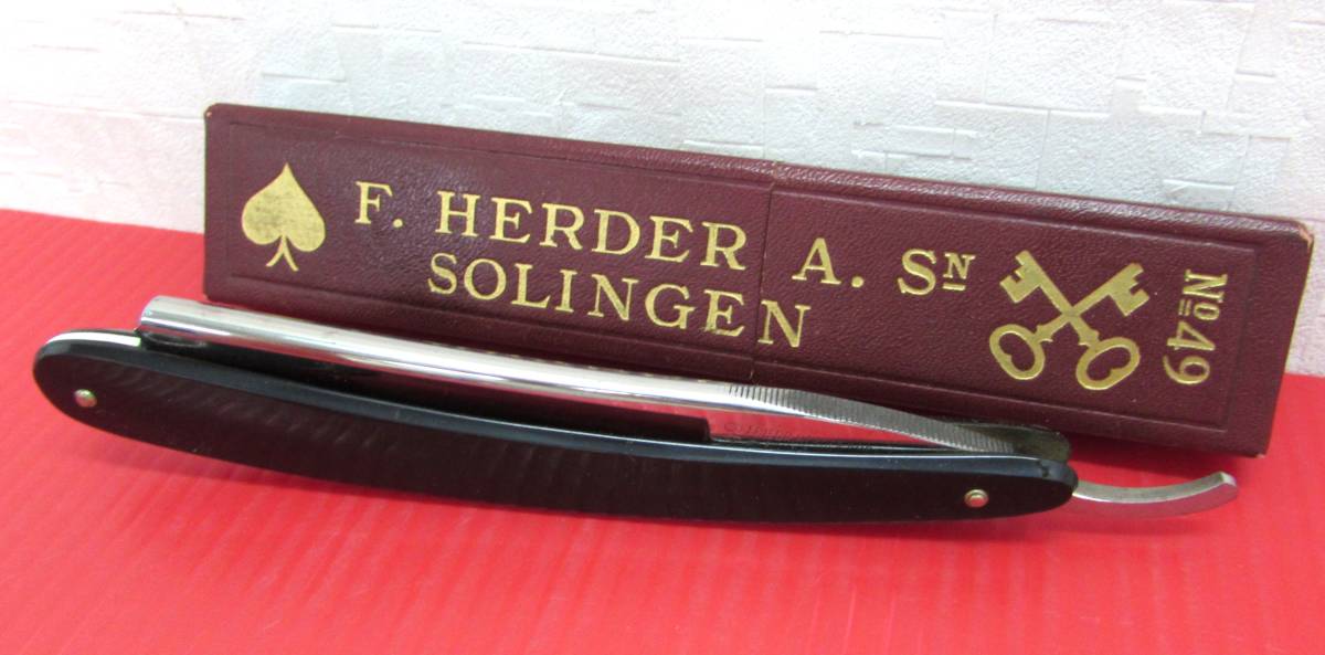 F.HERDER A.S SOLINGEN GERMANY ヘルダー & サン ゾーリンゲン No.49
