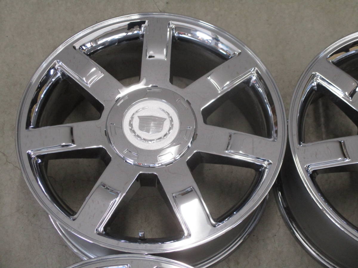 GM キャデラック 純正 メッキ エスカレード 9J 22インチ 6穴 PCD139.7 