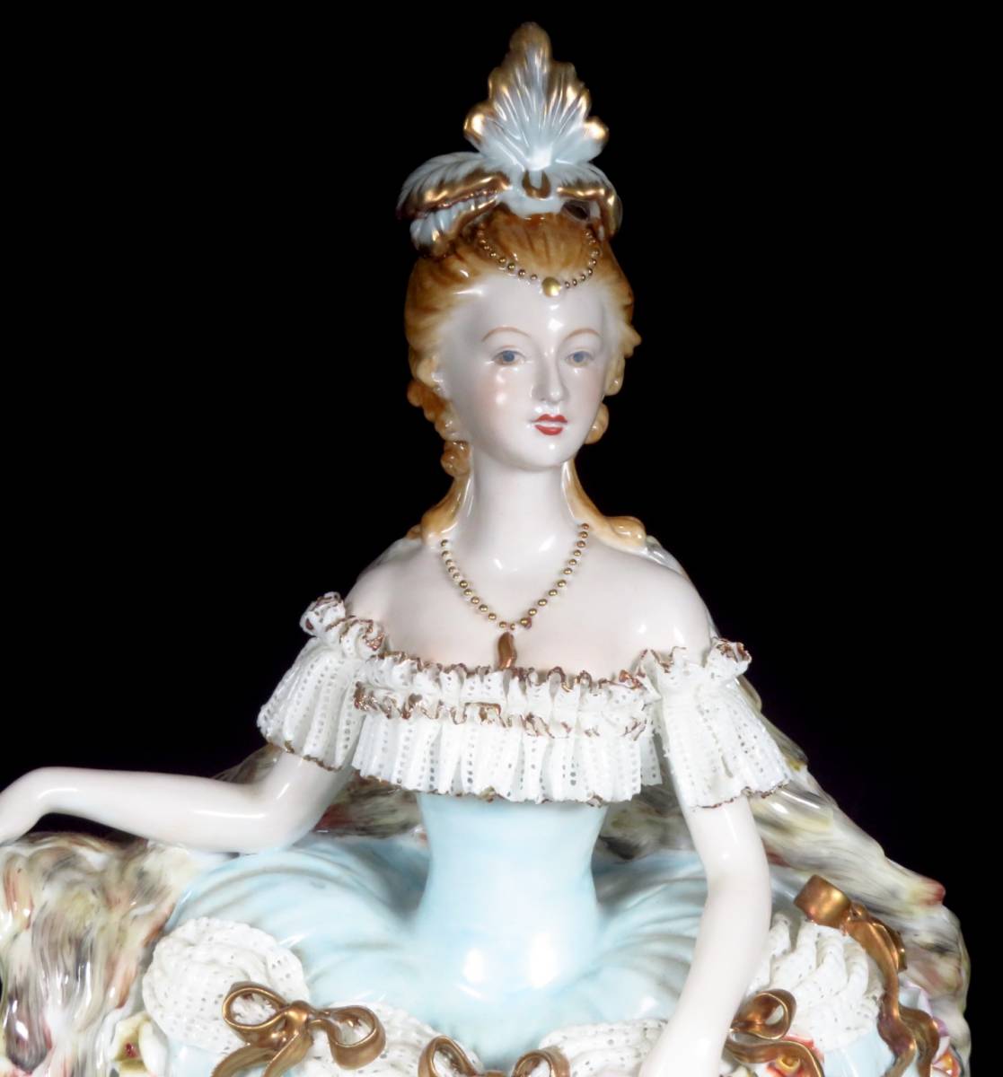 SAKURAYA】西洋アンティーク作品【Meissen マイセン レースドール