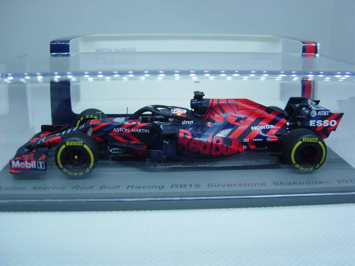 送料350円～ spark 1/43 Red Bull RB15 Silverstone Shakedown 2019 