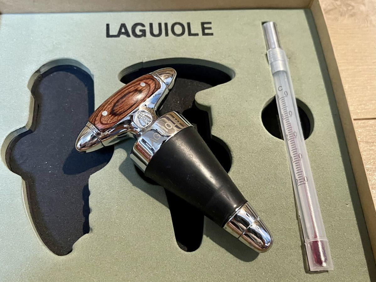 LAGUIOLE ラギオール ソムリエナイフ＆ワインストッパー＆温度計