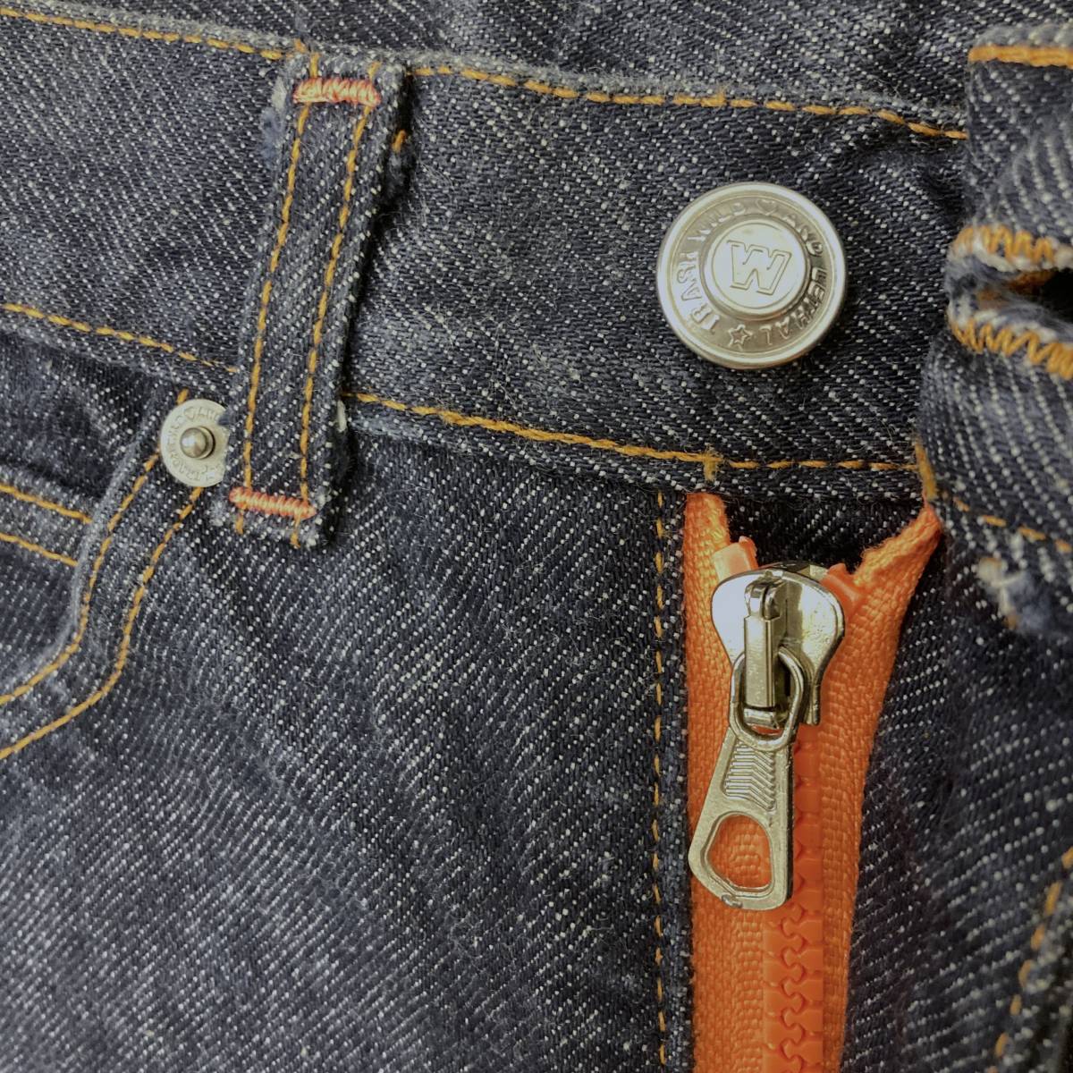 90s W＆LT ウォルト デニム ショートパンツ ラバーパッチ W26 ショーツ 
