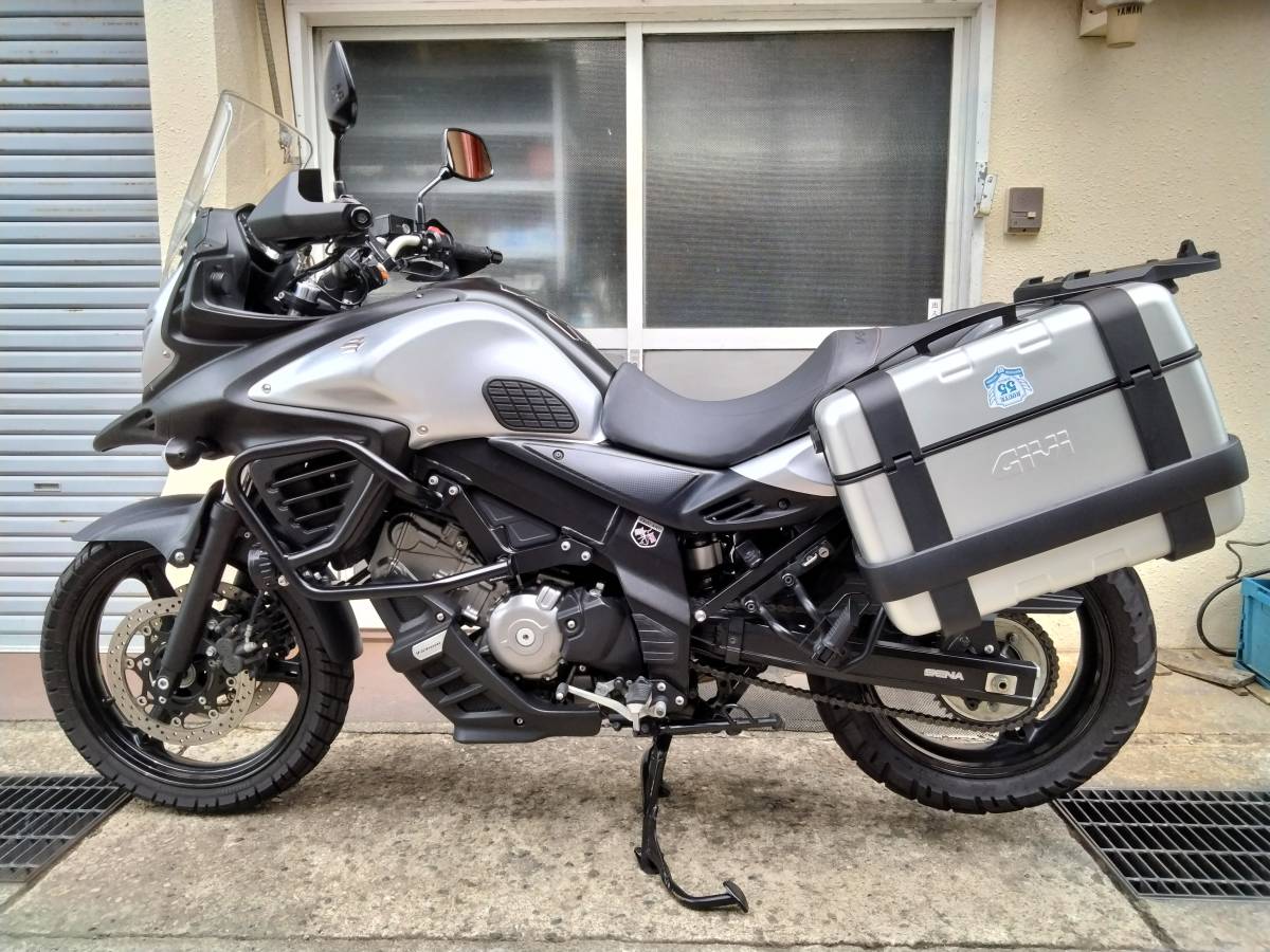 Vストローム 650 ABS 用 GIVI トップケース パニアケース チューブラー 