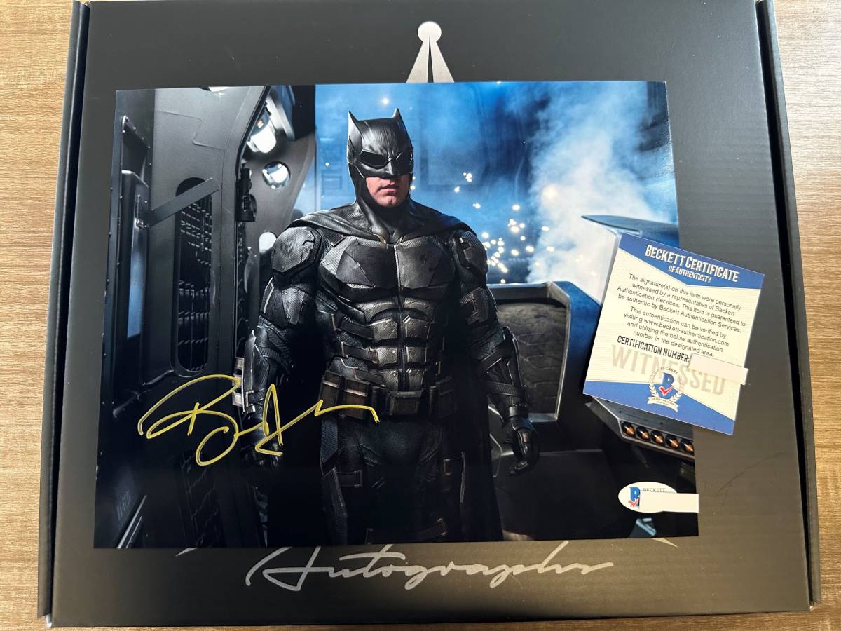 映画　パールハーバー　ベン・アフレック　直筆サイン入り8Ｘ10フォト 証明書付き 俳優 Ben Affleck ベン アフレック 直筆サイン入り写真 BECKETT