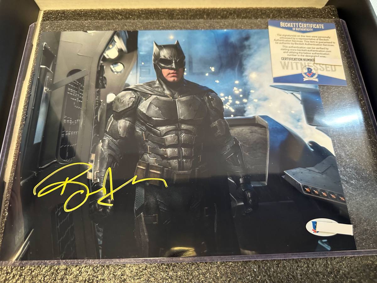 映画　パールハーバー　ベン・アフレック　直筆サイン入り8Ｘ10フォト 証明書付き 俳優 Ben Affleck ベン アフレック 直筆サイン入り写真 BECKETT