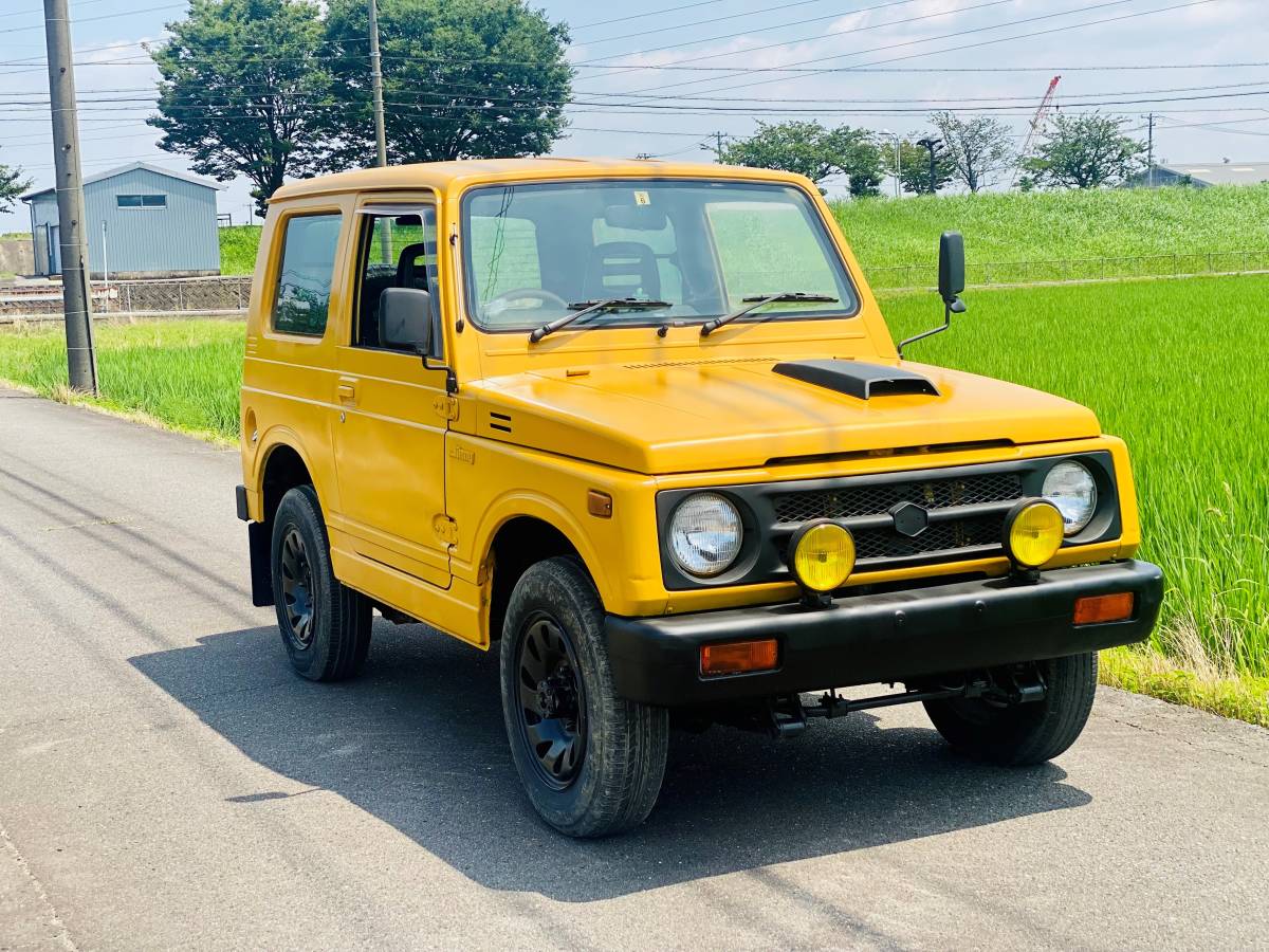 ジムニー スズキ 5MT JA11V HC 4WD 車検付き 5速 ベース車 書類あり