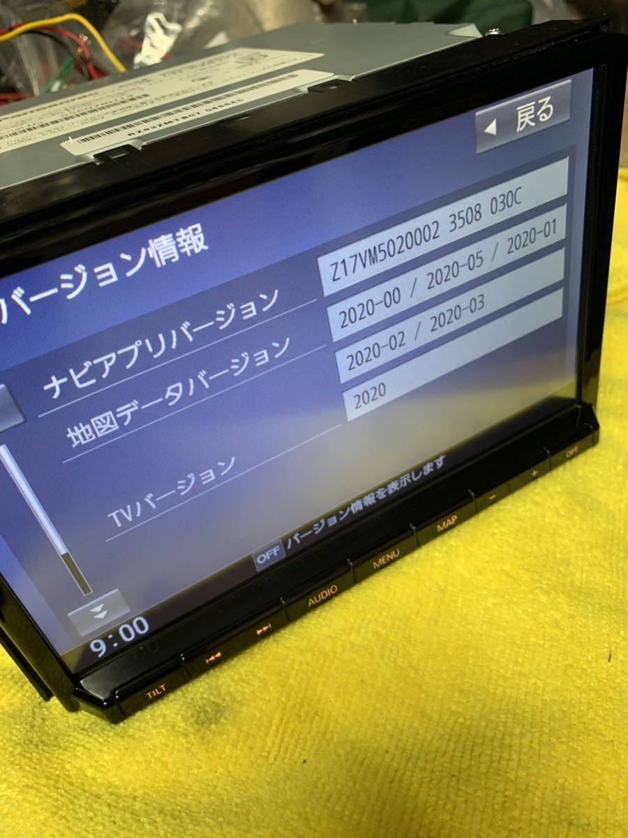 スズキ純正 8インチナビ CN-RZ83ZA2020年地図 フルセグ ソリオ ワゴンR