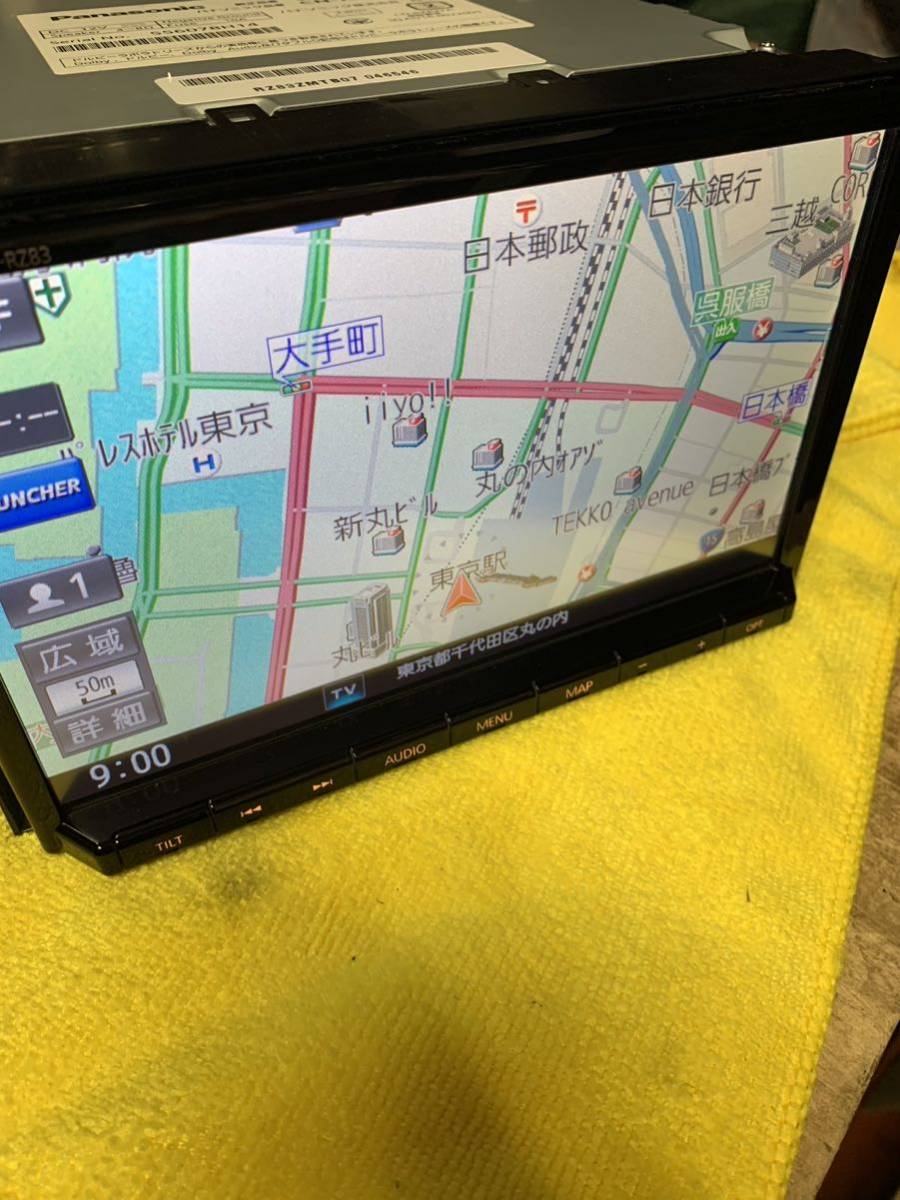スズキ純正 8インチナビ CN-RZ83ZA2020年地図 フルセグ ソリオ ワゴンR