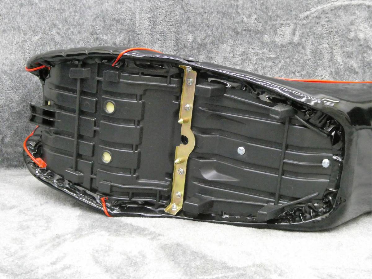決算特価 バリオス250 2型 黒赤エナ 三段シート 60cm/補強入