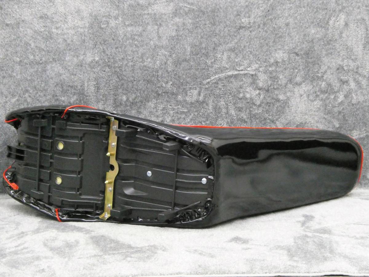 決算特価 バリオス250 2型 黒赤エナ 三段シート 60cm/補強入