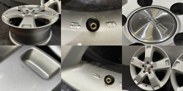 AGA TAS JAPAN ESSEII 社外ホイール 17インチ 4本 7.5J5HPCD112+57 