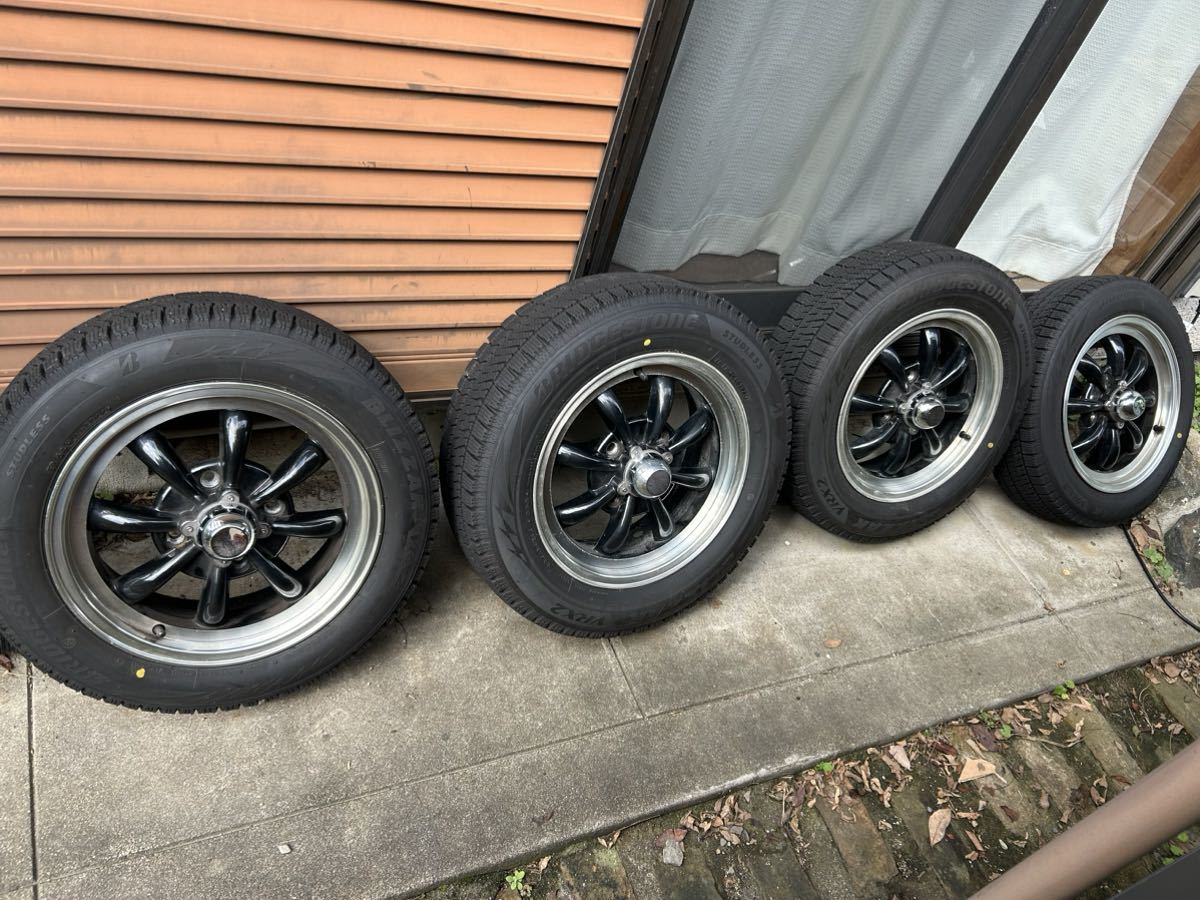 空冷ビートル スタッドレスタイヤ ホイール 4LUG 5.5J 15 165/65R15