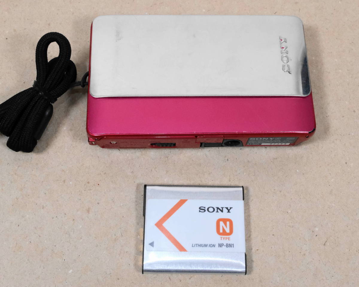 [0391] 【動作確認済】ソニー SONY サイバーショット DSC-TX5 1/2.4型CMOS(裏面照射) 有効1020万画素 防水