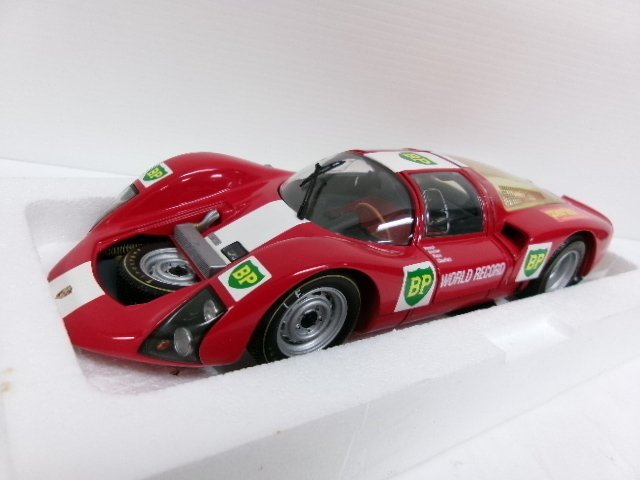 ポルシェ特注 ミニチャンプス 1/18 ポルシェ 906 1967 ワールドレコード モンツァ (1224-663)