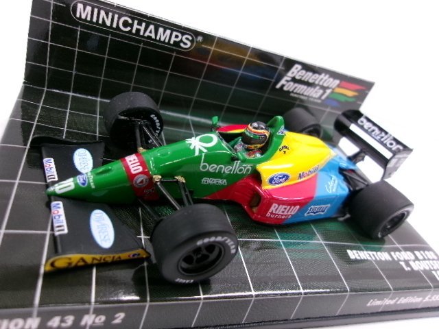ミニチャンプス 1⁄43 ミニチャンプス 1/43 ベネトン フォード B188 #20