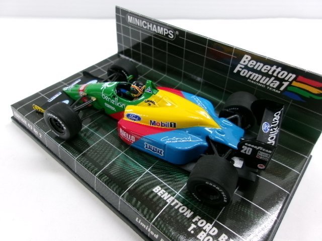 ミニチャンプス 1/43 ベネトン フォード B188 #20 1988 T.ブーツェン