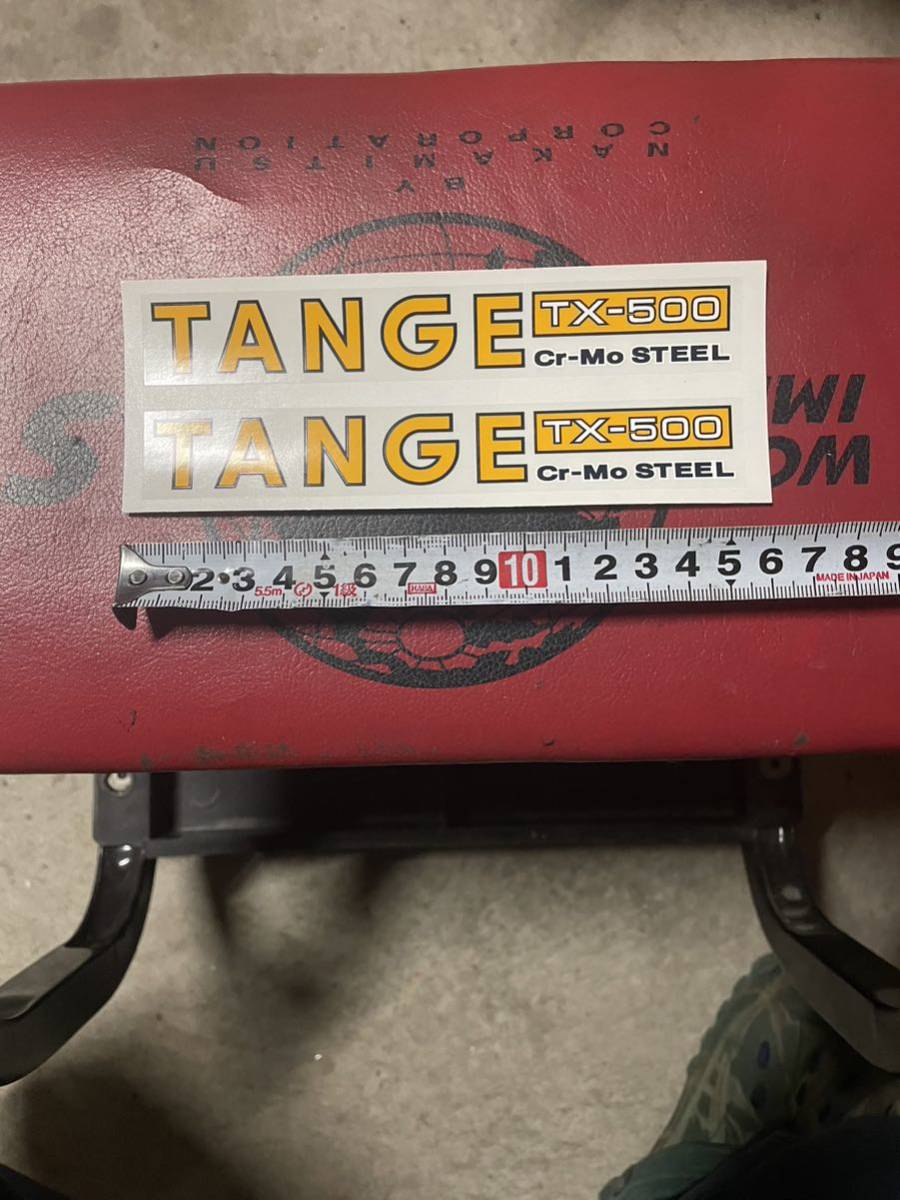 TANGE / TX-500 デカール BMX MTB ビンテージ タンゲ mongoose webco