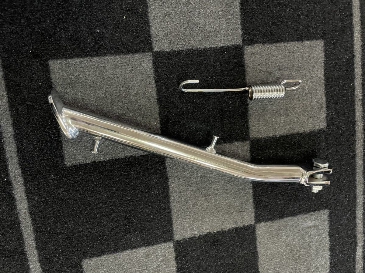 CBX400F CBX550F サイドスタンド | メッキ ロング - 新品 CBX メッキ 