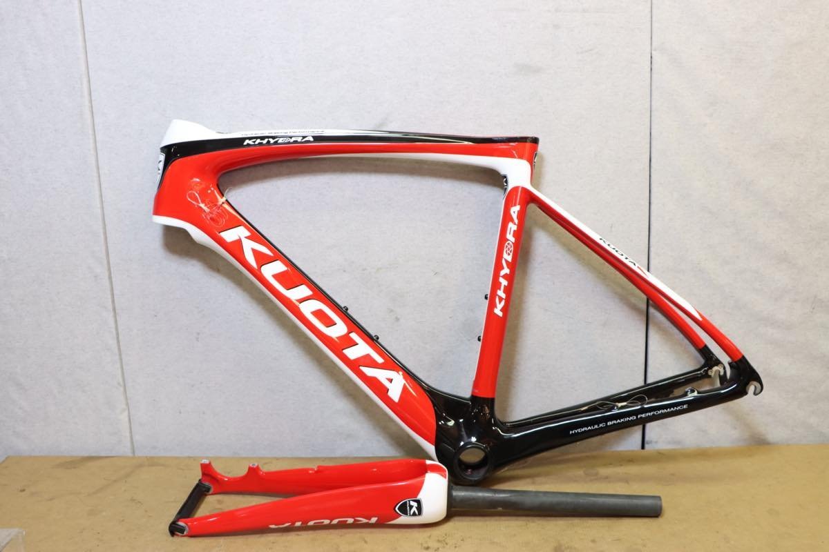 KUOTA クォータ KHYDRA DISC カーボンフレーム 2017年 Mサイズ の入札 