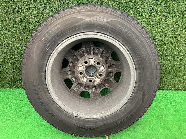 大阪CS3591☆【100系ハイエースワゴン】トヨタ純正アルミホイール