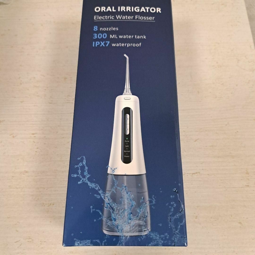 ジェットウォッシャー ウォーターフロス 替えノズル8本　4種の水流モード 口腔洗浄器 ジェットウォッシャー ウォーターフロス ジェットウォッシャー交換ノズル8本 口腔洗浄器ジェットウォッシャー 大