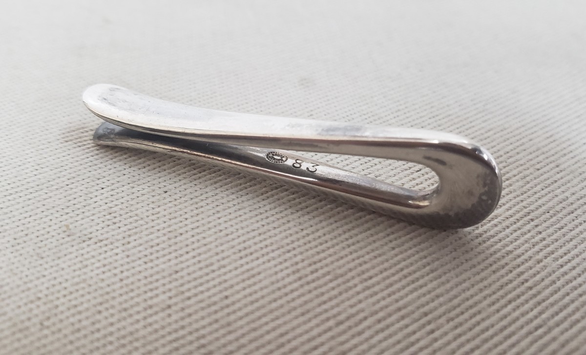 Georg Jensen ジョージジェンセン ネクタイピン タイピン 83 シルバー