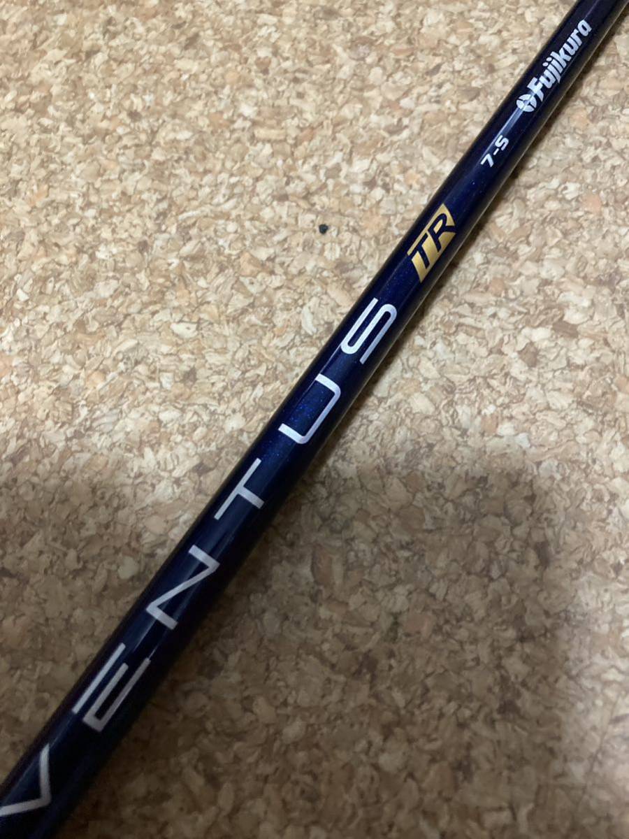 フジクラ ベンタス VENTUS TR ブルー BLUE ベロコア Velocore 7-S キャロウェイスリーブ付き