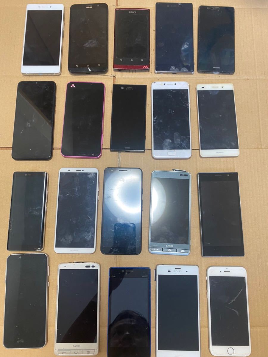 大量に売る携帯電話 スマートフォン ジャンク20製品 Yahoo
