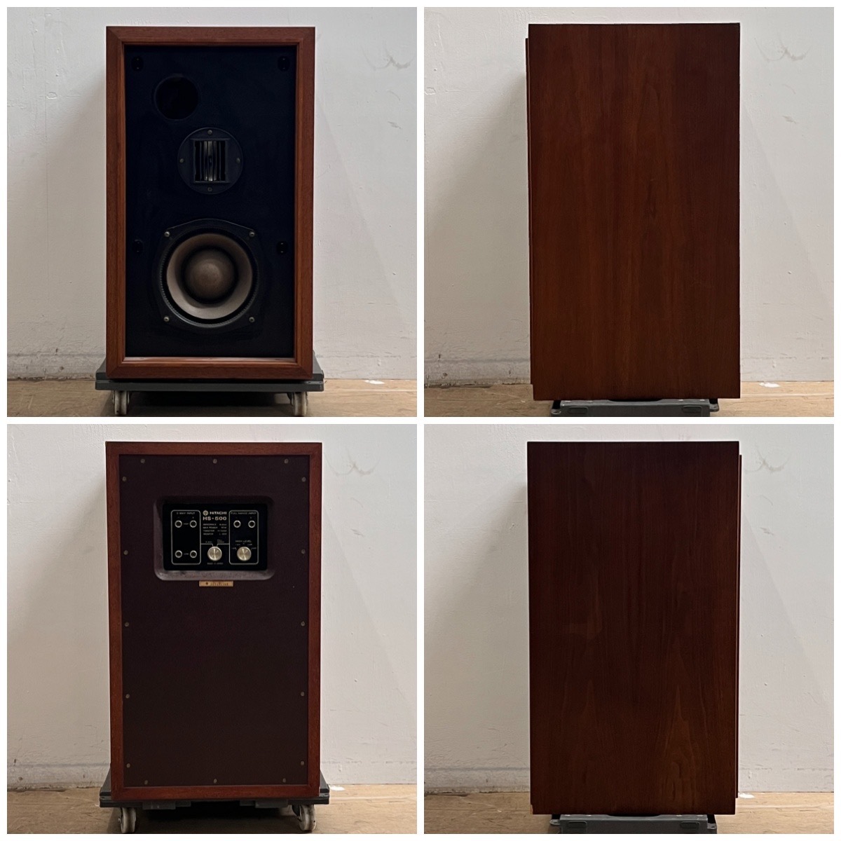 ZS HITACHI 日立 Lo-D HS-500 2ウェイスピーカーシステム ブック