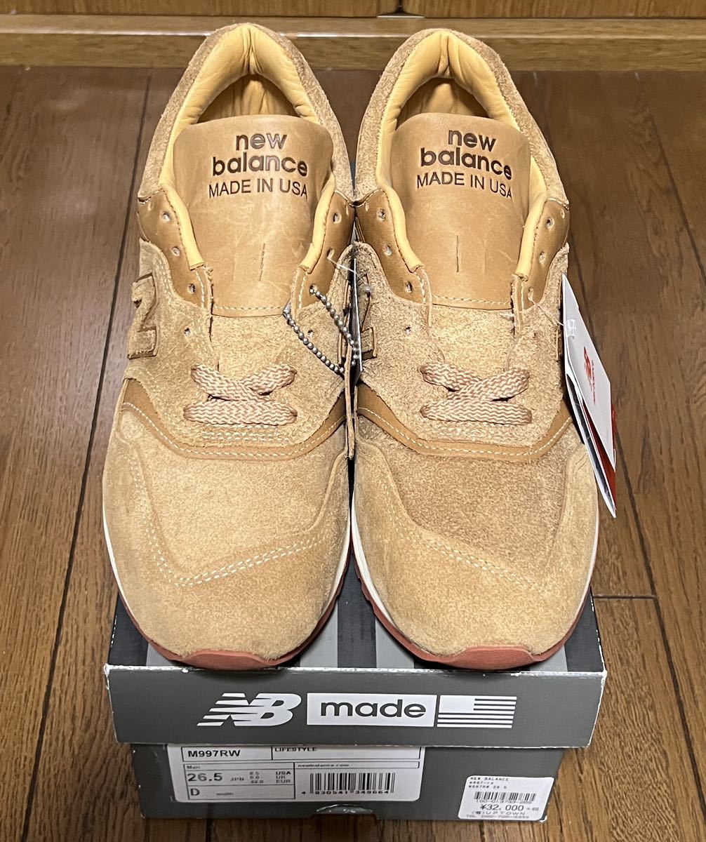 NEWBALANCE×REDWING Ｍ997RW 美品