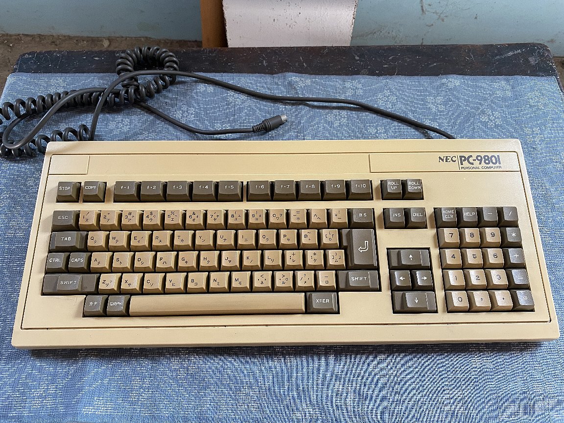 キーボード NEC 動作未確認 公式通販 PC9801 - PC-9801 PC-9801U