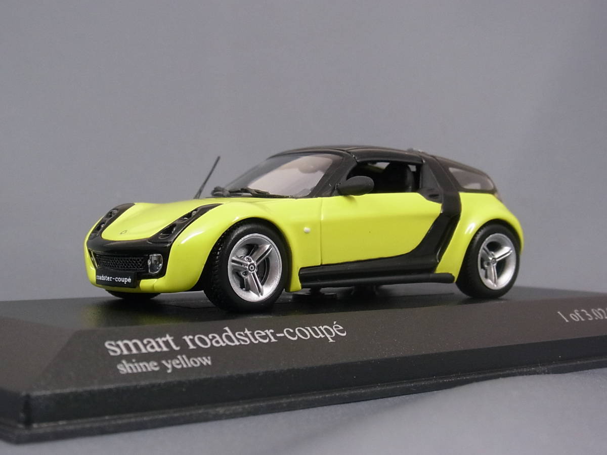スマート ロードスター クーペ 2003 1/43 ミニチャンプス [070051]_1