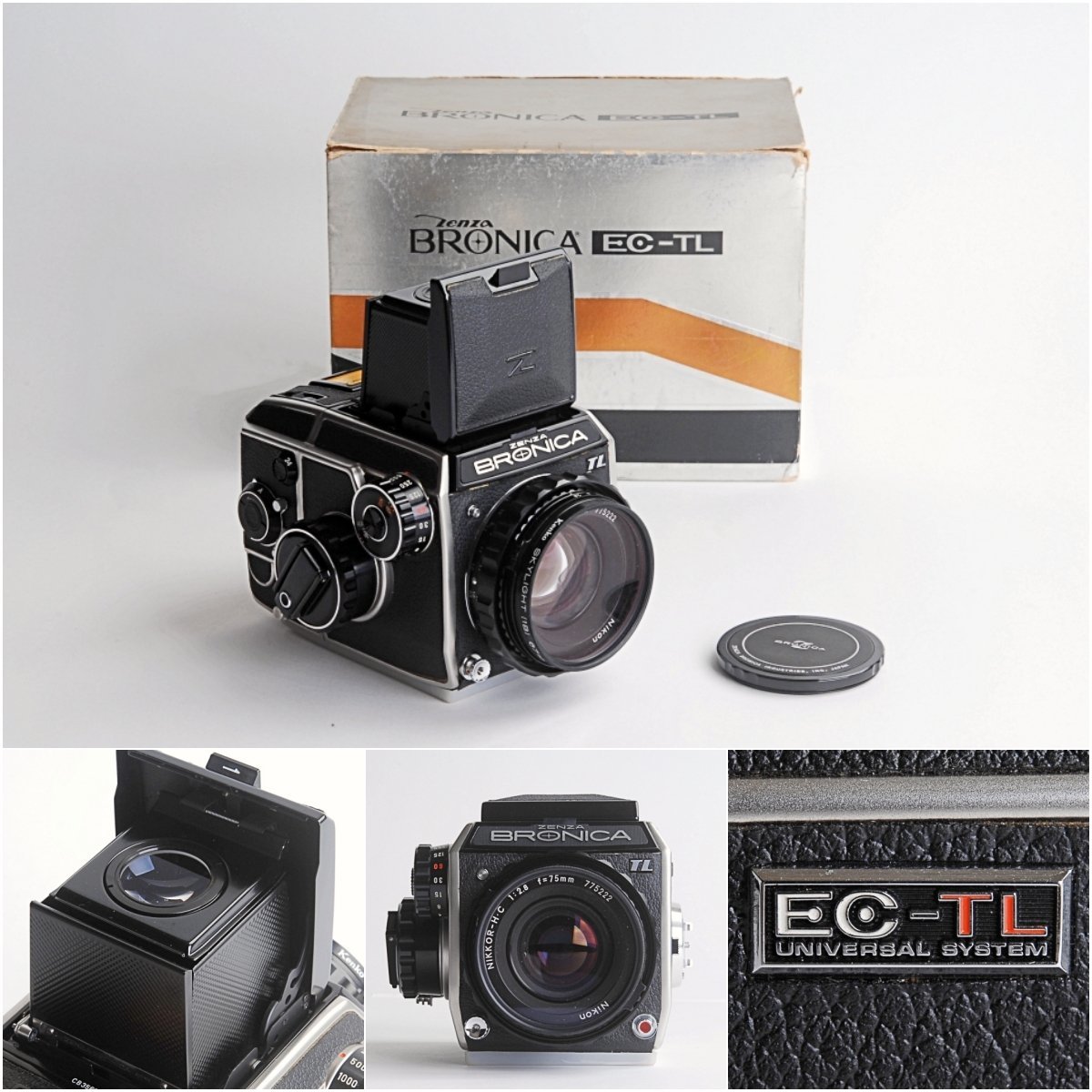 ジャンク ZENZA BRONICA EC フィルムカメラ 【公式通販】 BRONICA EC