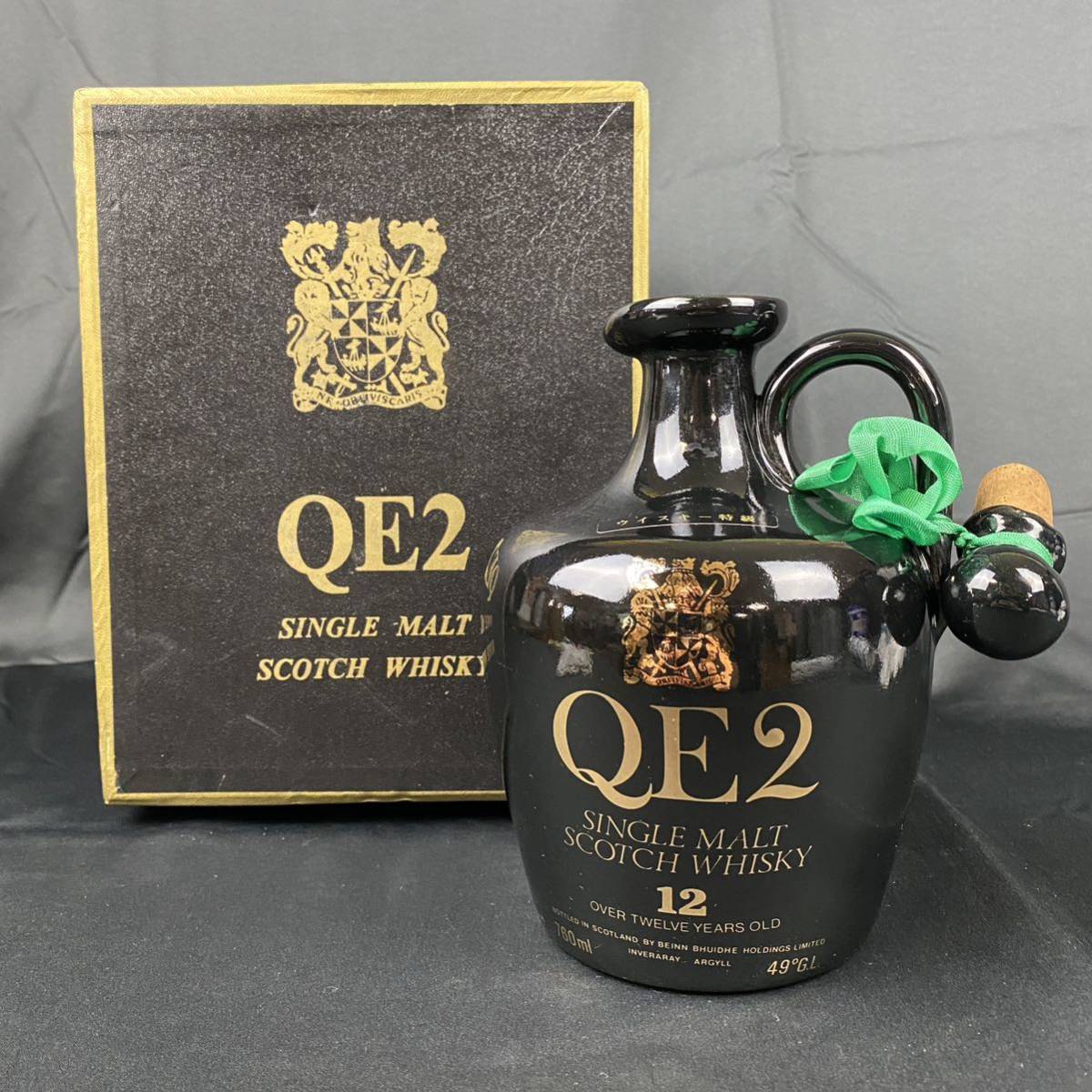 QE2 12年 シングルモルト クイーン・エリザベス2）12年、760ml、49% 0