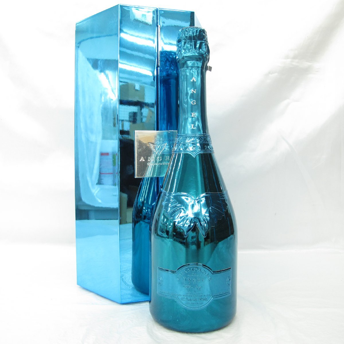 未開栓】ANGEL エンジェル ヴィンテージ 2005 ブルー シャンパン 750ml