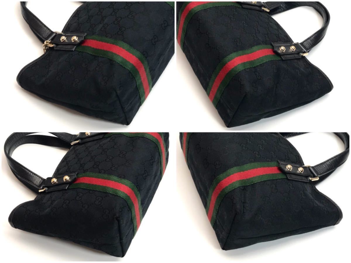 GUCCI ハンドバッグ GGキャンバス シェリーライン シェリーライン GG